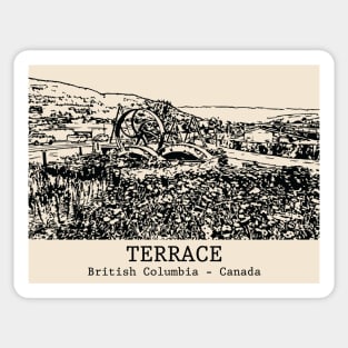 Terrace - British Columbia Sticker